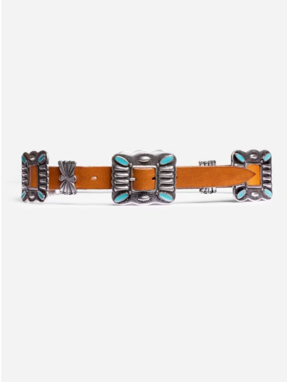 PIAZZA ITALIAN LEATHER CONCH BELT